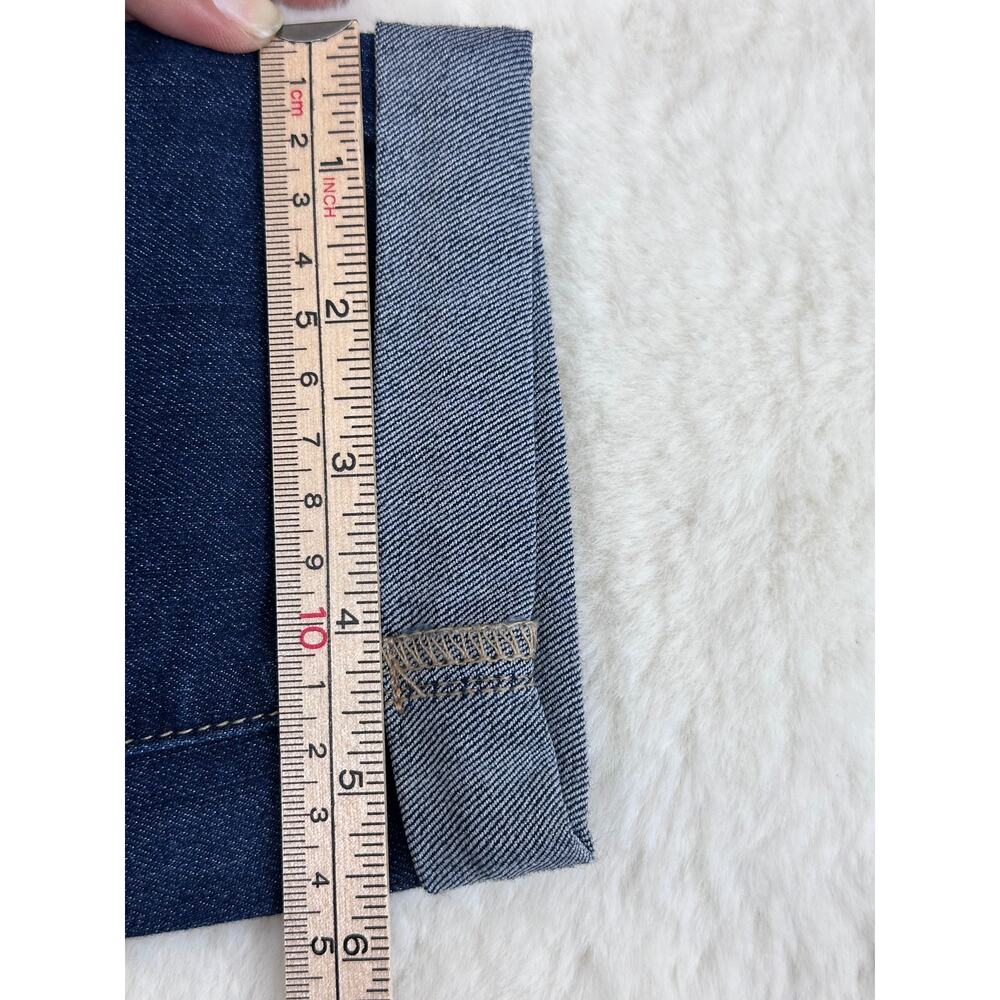 PAIGE Kylie Crop Roll Up Jeans Women's 27 Andrea Wash Mid Rise Skinny Crop Denim - Picture 14 of 16
